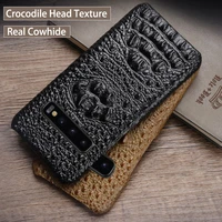 phone case for samsung galaxy a50 a70 s7 s8 s9 s10 plus note 8 9 10 crocodile head case for a30 a40 a60 a5 a7 2017 a8 2018 case