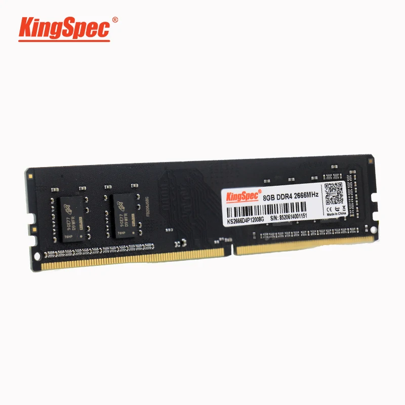 kingspec ram ddr4 8gb ram ddr4 desktop memoria ram 8gb 2666mhz 1 2v ram for desktop pc memoria ram ddr4 1 2v 288pin desktop ram free global shipping