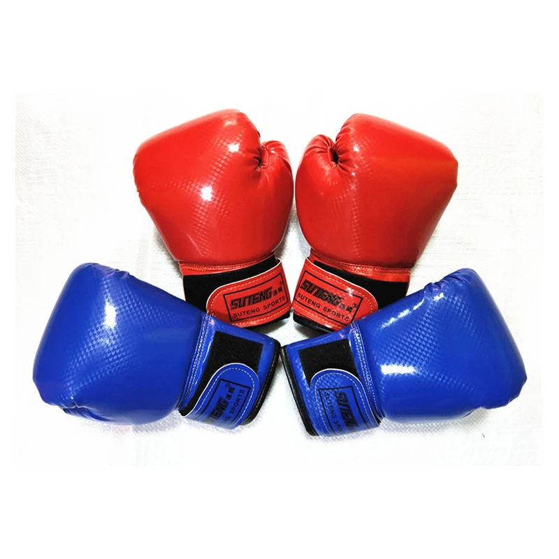 

1 Pair Child Boxing Gloves Kids Training Fighting Gloves Muay Thai Sparring Punching Kickboxing Breathable PU Flame Gloves Mitts