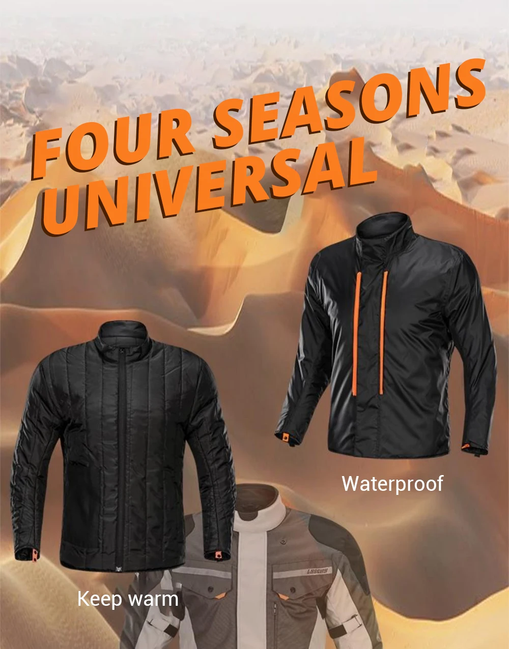 LYSCHY мотоциклетная куртка + штаны костюм водонепроницаемая зимняя мужская для