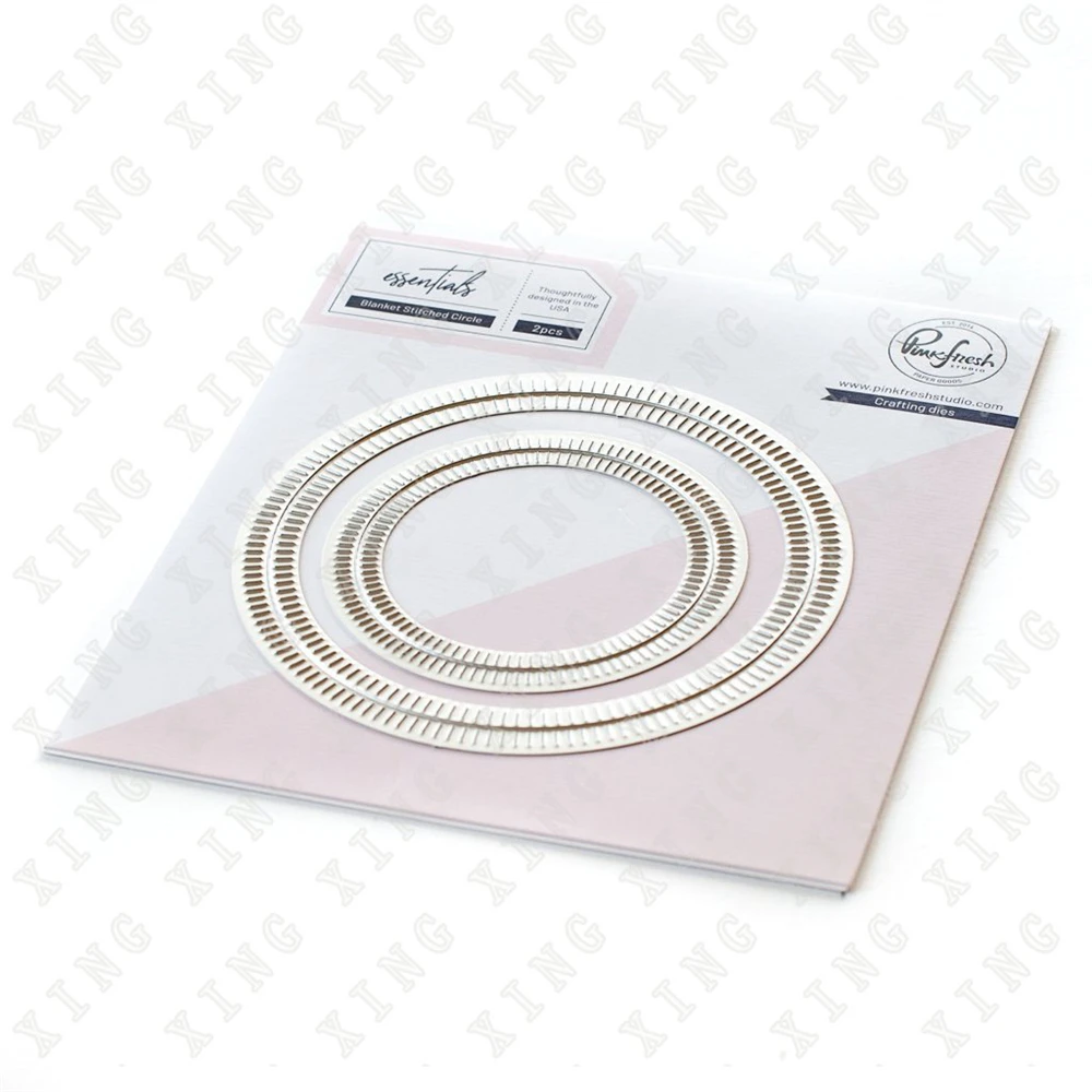 

Hot Sale New Blanket Stitched Circle Metal Cutting Dies Diy Scrapbook Diary Gift Decoration Embossed Paper Card Crafts Template