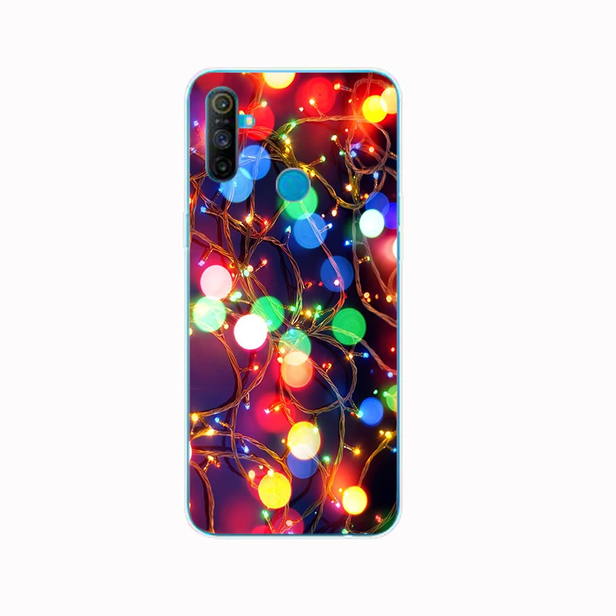 39SD Рождественские огни Мягкий Силиконовый ТПУ чехол для телефона OPPO A1K A5S A7 AX7 A5 A9