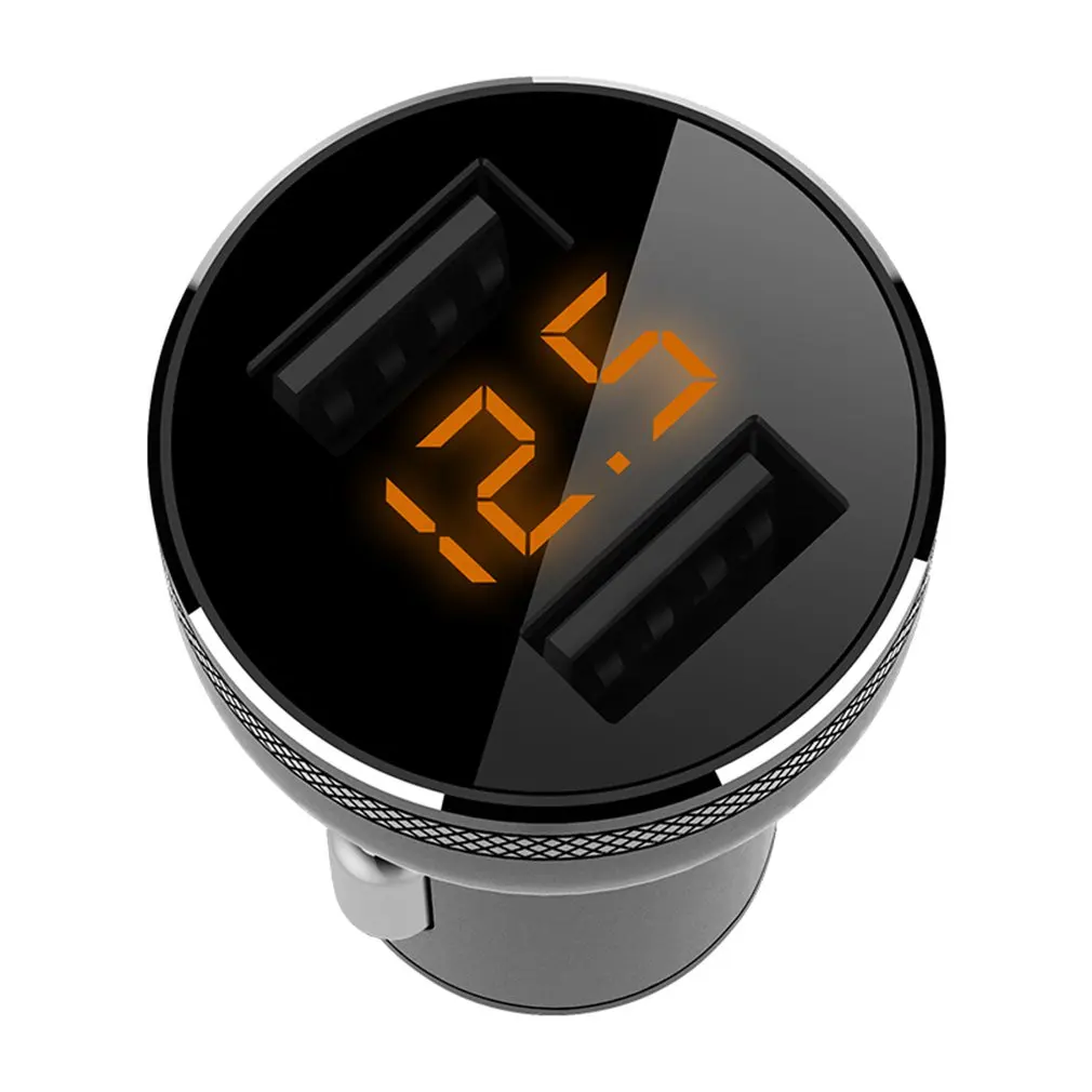 T12 двойной USB металлический алюминиевый цвет боковой автомобиль | Автомобили и