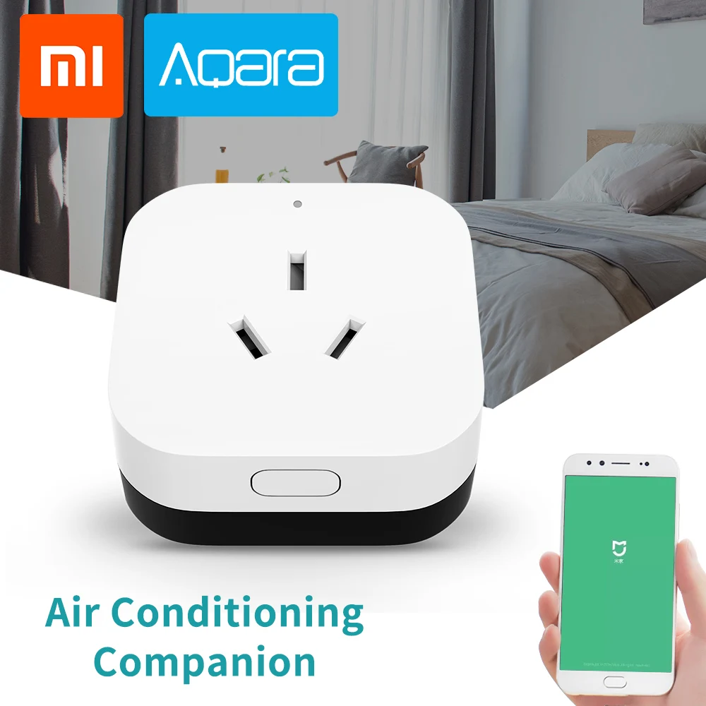 Xiaomi Aqara Gateway Air Conditioning Companion Security Alarm Detection Function Work With Mi Smart Home Kits Work with Zigbee