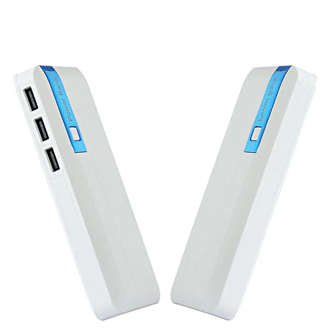 6000 mAh/8000 mAh/10000 mAh банк питания большой емкости три порта usb быстрая зарядка