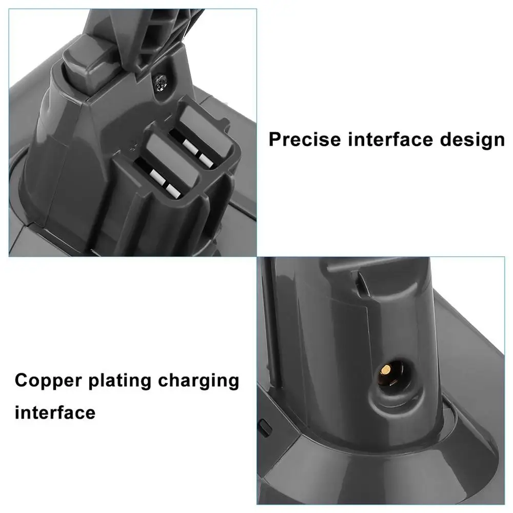 Сменный литий-ионный аккумулятор Bonacell 21 6 в 6000 мАч для Dyson V7 пушистый ExtraVacuum Cleaner L70 |