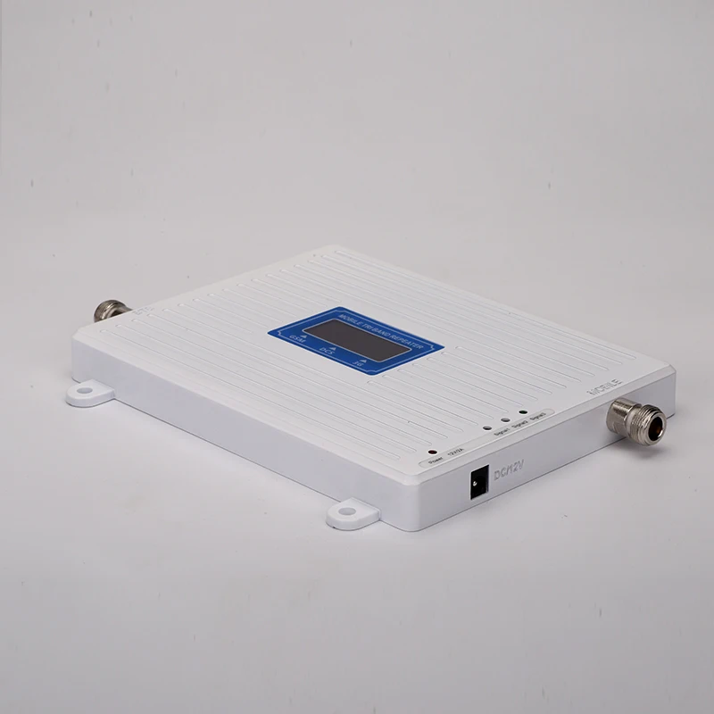 Трехдиапазонный усилитель мобильного сигнала 2G 3G 4G GSM 900 МГц DCS 1800 WCDMA 2100 LTE