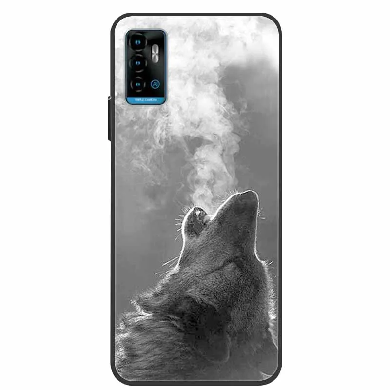 For ZTE Blade A71 Case Shockproof Soft silicone TPU Back Cover For ZTE BladeA71 Phone Cases for ZTE Blade A 71 2021 Cute Cartoon