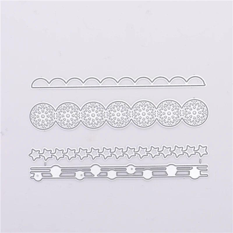DiyArts кружевные Рамки Металлические высекальные формы для изготовления открыток
