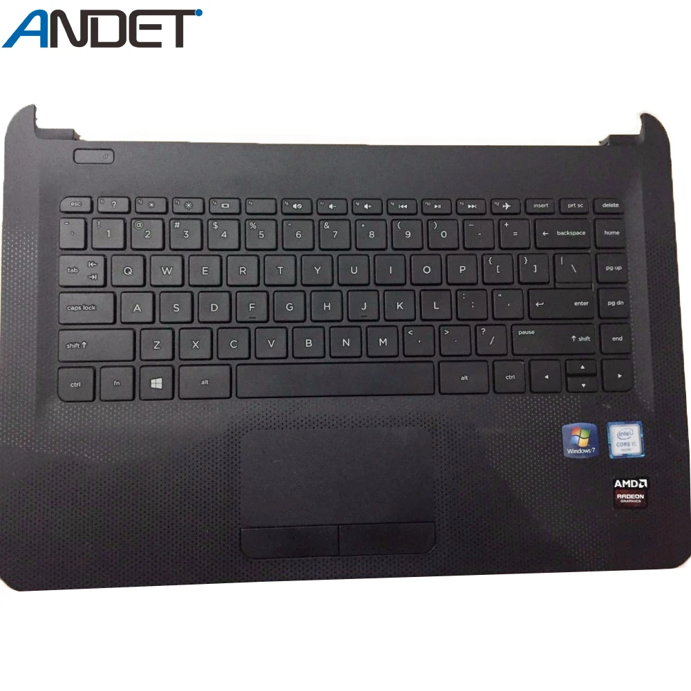 

95% New Original For HP 14-AC 14-AF 340 346 348 G3 Palmrest Keyboard Cover with Touchpad