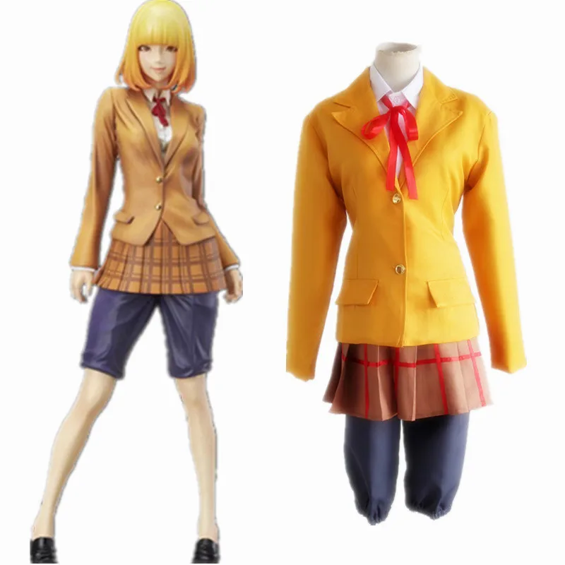 

Anime Kangoku Gakuen Cosplay Costumes Midorikawa Hana School Uniform Cosplay Costumes Halloween Prison School Cosplay Costumes