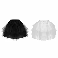 flower girls layered tutu underskirt petticoat toddlers party wedding underskirt