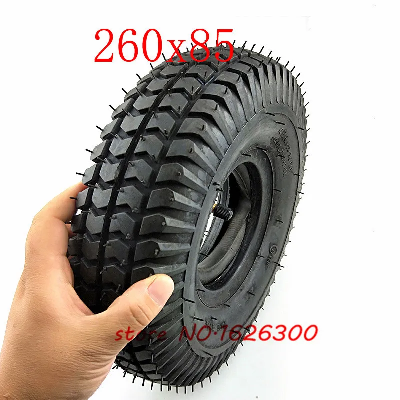 Super 260x85 шина и внутренняя трубка 3 00-4 (10 &quotx 3&quot 260*85) шиномонтажный скутер ATV шины