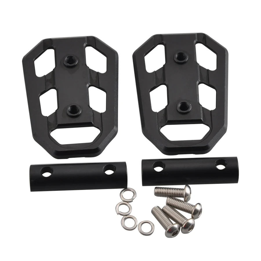 Черный Переднее управление широкая ножная колышка увеличитель расширитель