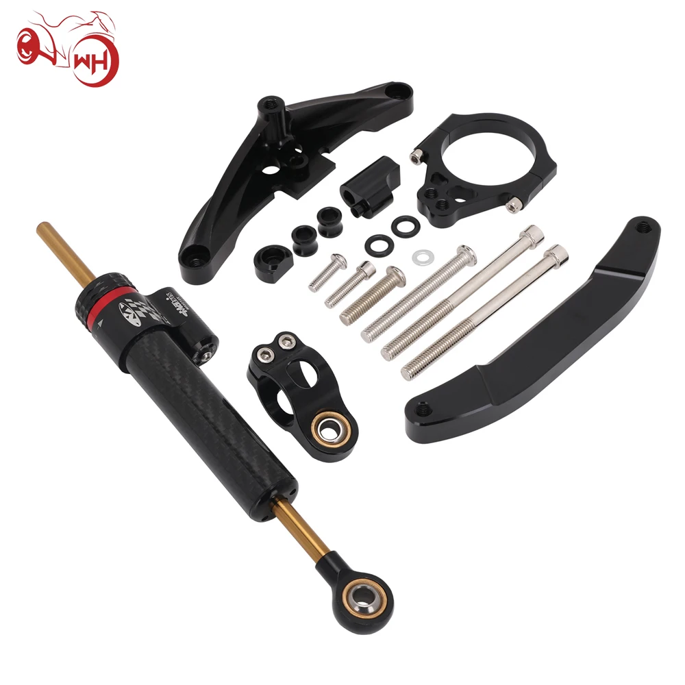 

Motorcycle Mounting Bracket CNC Steering Damper Stabilize For YAMAHA FZ1 FAZER FZ1N 2006-2010 2011 2012 2013 2014 2015