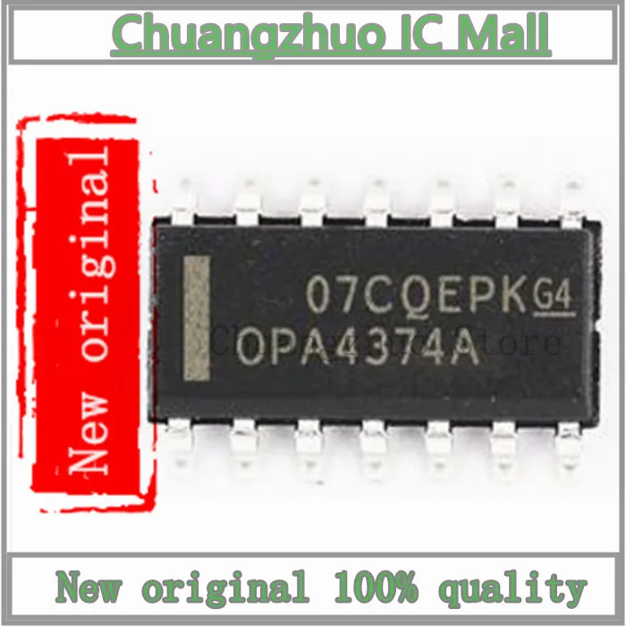 

10PCS/lot OPA4374AIDR OPA4374A OPA4374 SOP-14 IC Chip New original