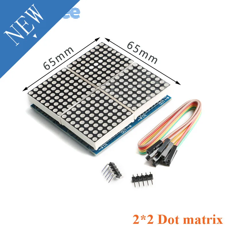 MAX7219 8*8 матричный светодиодный дисплей модуль 8/4/2 в одном цифровой светодиодной