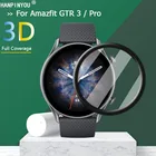 Для смарт-часов Amazfit GTR 3  GTR3 Pro, полное покрытие, 3D изогнутое покрытие, мягкая ПЭТ-пленка, защита экрана (не стекло)