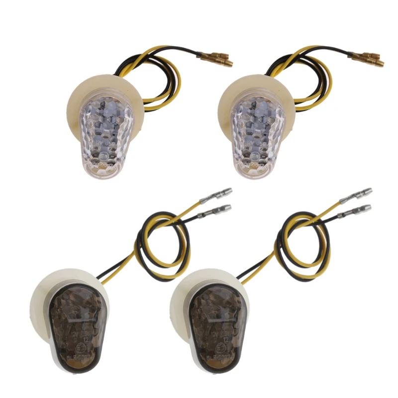 

Motorcycle 12V Flush LED Turn Signal Light for yamaha YZF R1 R6 R6 SFZ1S FAZER Q9QD