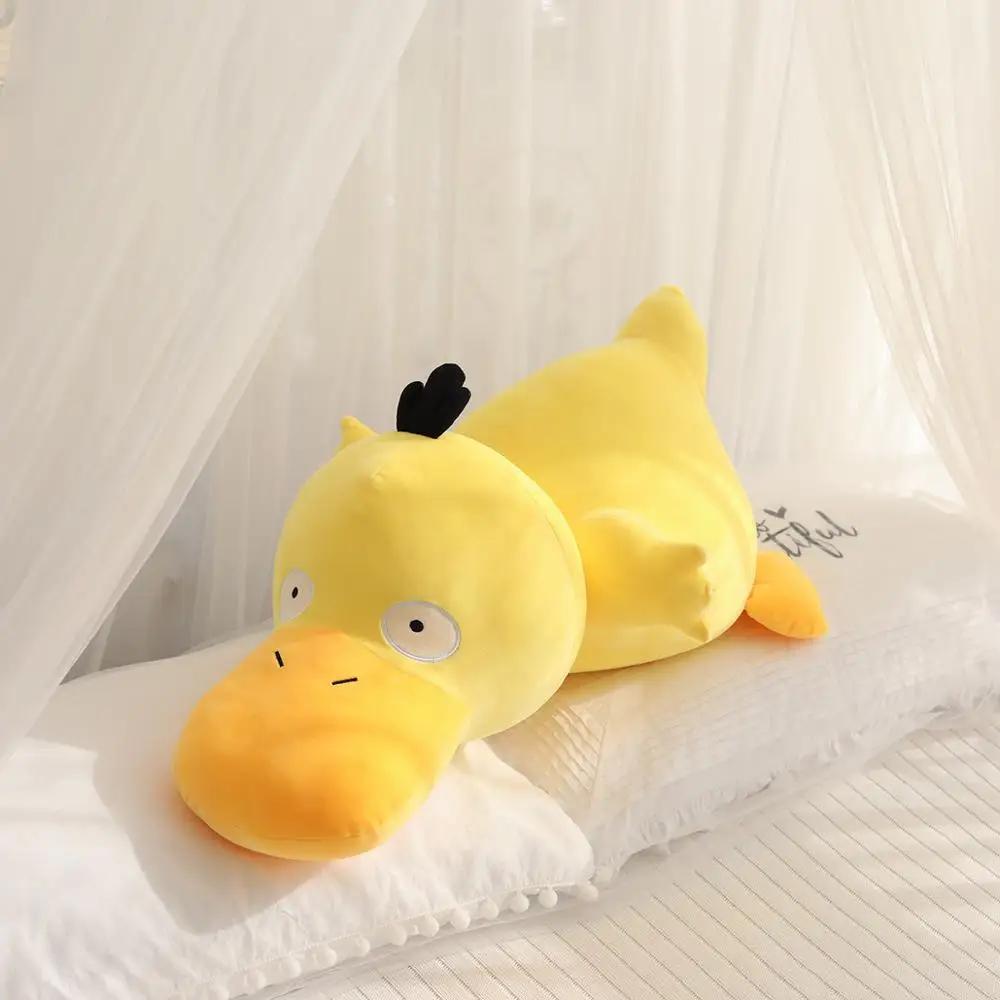 

Psydduck плюшевые игрушки Pokemon мягкая кукла Kawaii утка Декор для комнаты подушка животное диван Подушка Плюшевые игрушки хобби Коллекция подарок