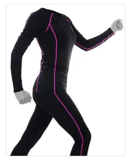 

Free Shipping,women's Brand new warm sets,fitness winter Functional Thermal underwear.fleece long johns,