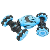 rc car gesture induction twisting car music dancing remote control deformation double sided stunt off road drift car toy