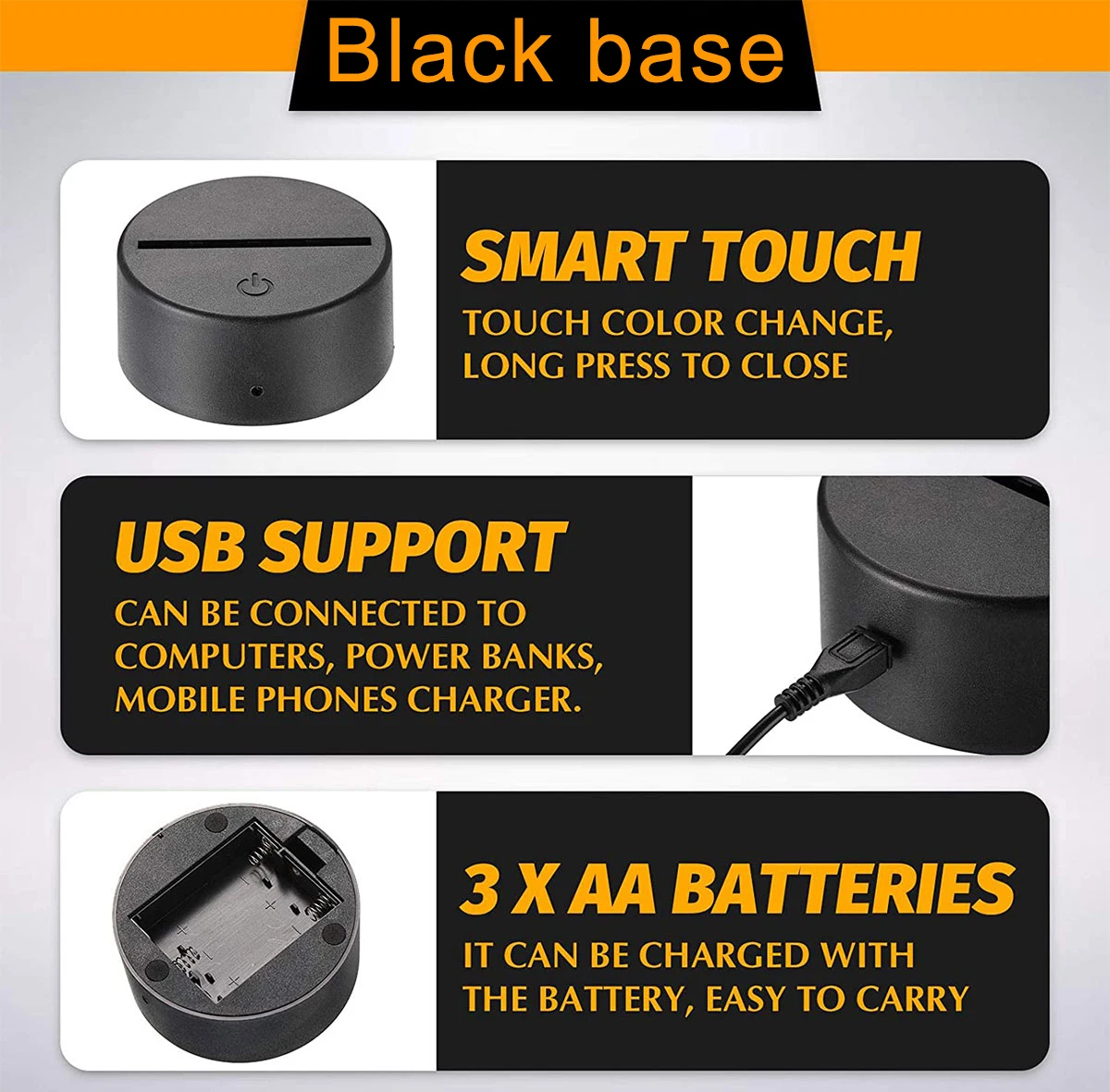 Ночник 3D для игровой комнаты настольное освещение настройки декор настольной