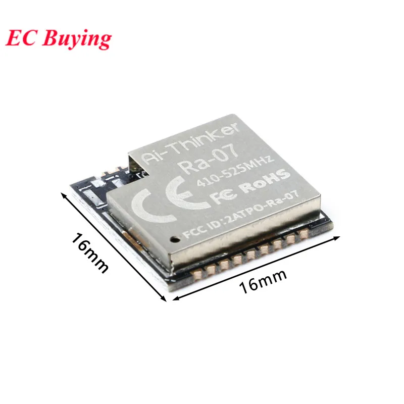 Ra-07 Ra-07H WIFI беспроводной модуль LoRaWAN низкой мощности LoRa RF ASR6501 868 МГц 3 В SMD18 UART GPIO I2C IIC
