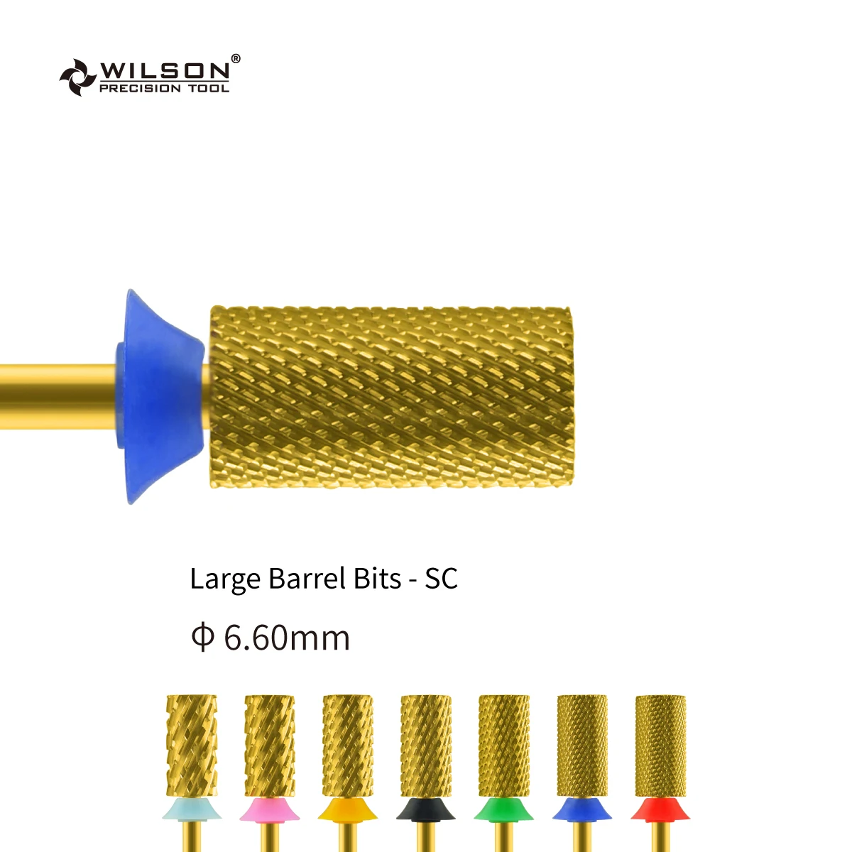 

Большие цилиндрические сверла 6,6 мм-сверло для ногтей из карбида вольфрама с Оловянным покрытием SC