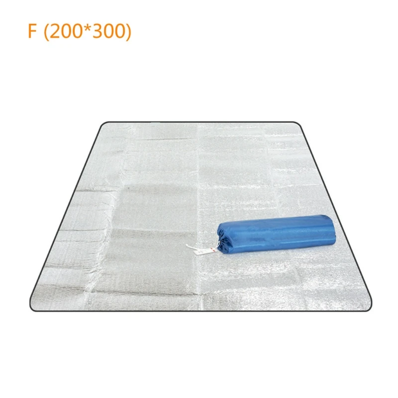 

Camping Mat Tent Mattress Waterproof Aluminum Foil Foldable EVA Picnic Beach Pad 69HD