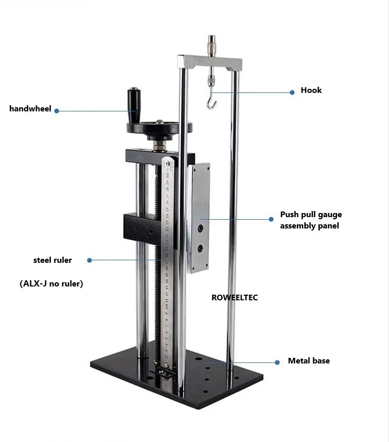 ALX J тестовая подставка для Anlog & Digital Force Meter / Push Pull Gauge 500N te|stand up computer table|test picturestand