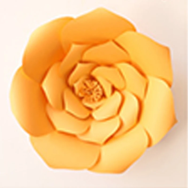 DIY Искусственные бумажные цветы ручной работы Красочные лепестки День рождения