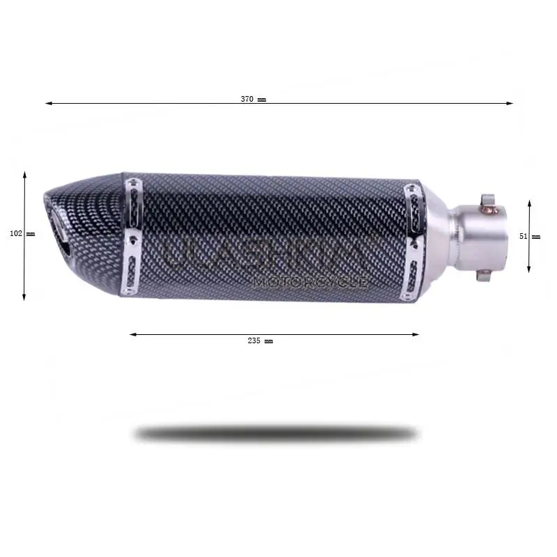 

Slip On For YAMAHA NMAX155 N MAX 155 NMAX155 Motorcycle Exhaust Full System Modified Front Middle Link Pipe Muffler