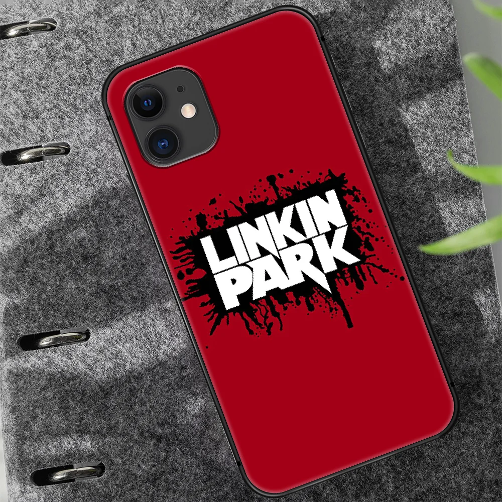 

Lincoln Park Chester Bennington Phone Case Cover Hull For iphone 5 5s se 2020 6 6s 7 8 12 mini plus X XS XR 11 PRO MAX black