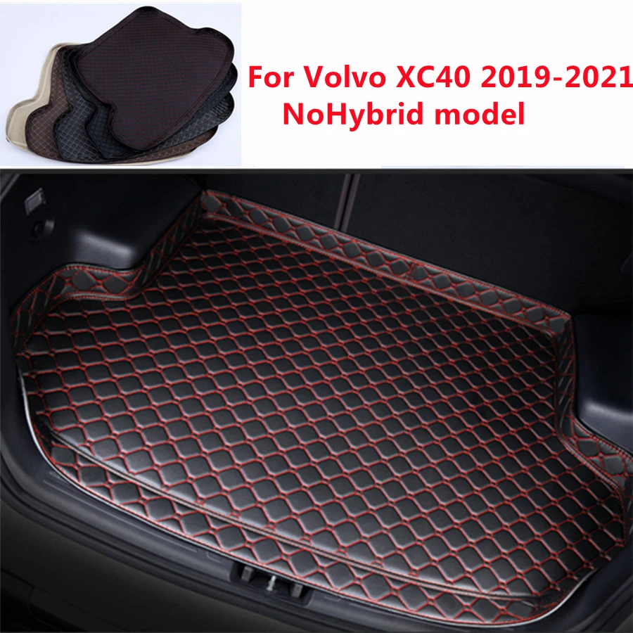 

Специальные коврики для багажника автомобиля для Volvo XC40 (2019-2021, для негибридной модели) 2020, всесезонные водонепроницаемые коврики для багажн...