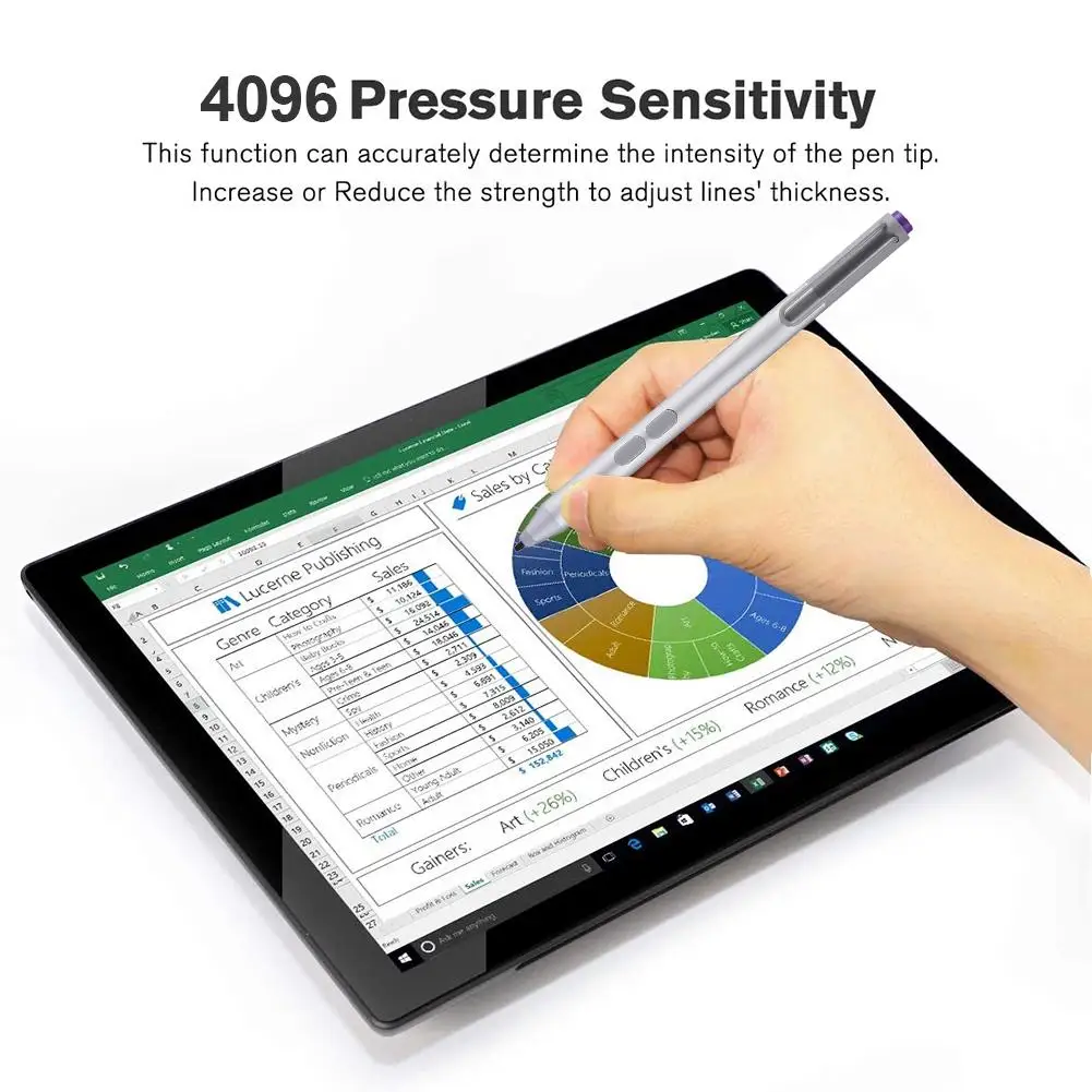 Ручка-стилус для рисования Microsoft Surface Go Pro5/4/3/Book чувствительная к давлению