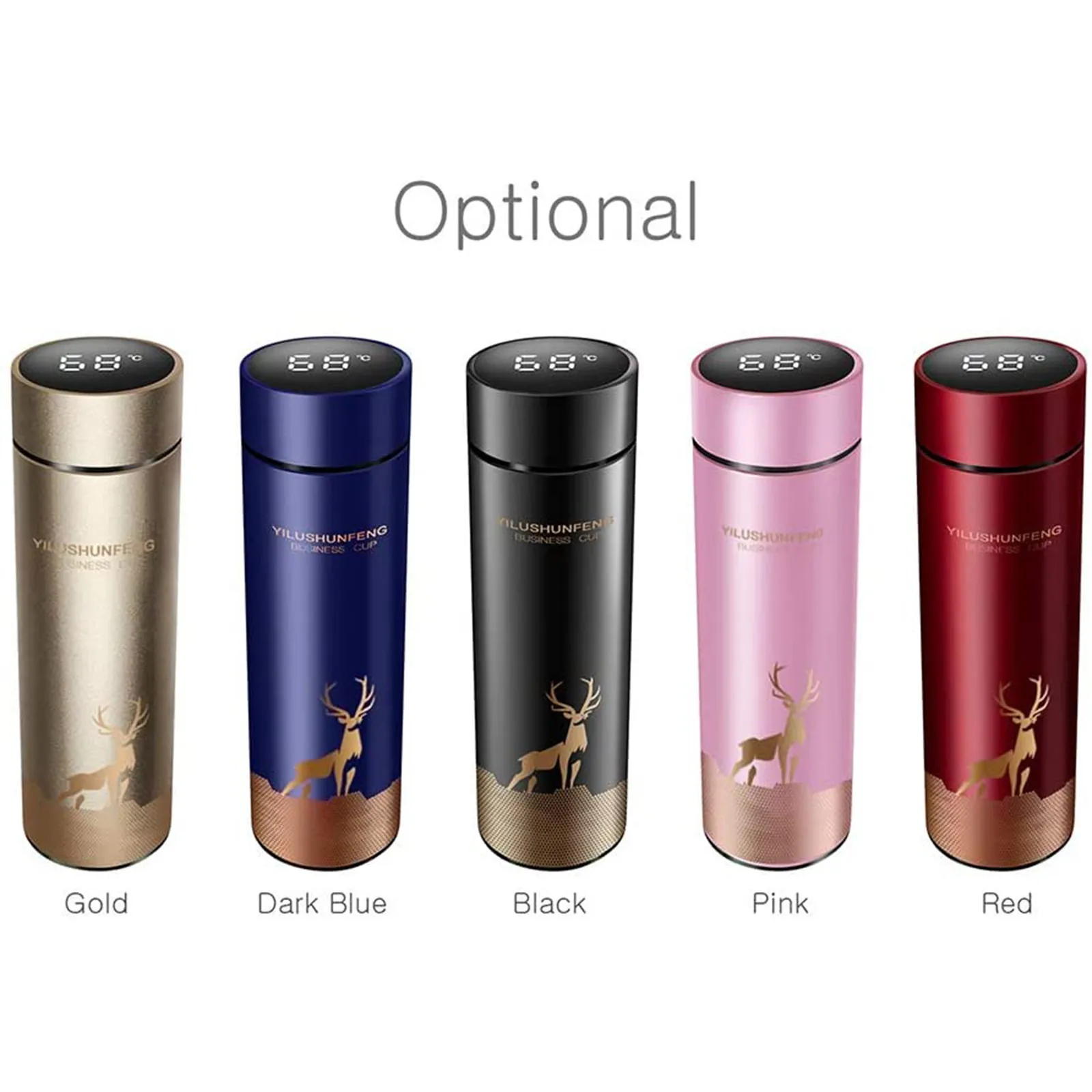 Смарт чайник из нержавеющей стали с ЖК дисплеем Температура Дисплей Usb