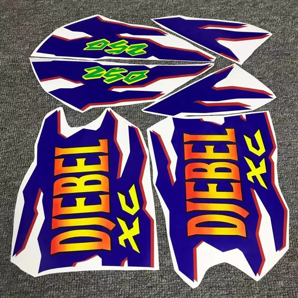 Мотоциклетная наклейка для SUZUKI DJEBEL 250 XC |
