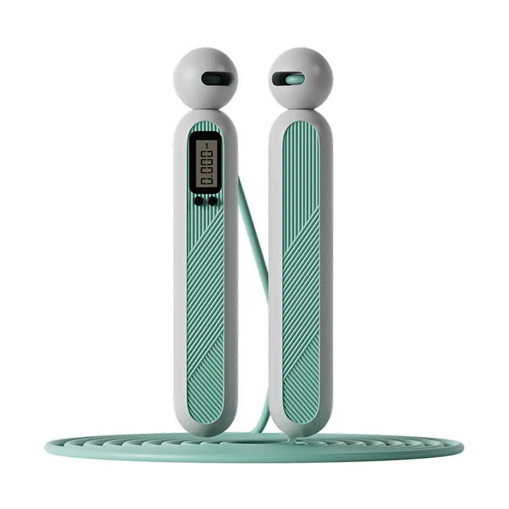 

Fitness Jump Rope Smart Weight-bearing Counting Skipping Rope Weight Loss Training Speed Rope Digital For Fitness Equipment