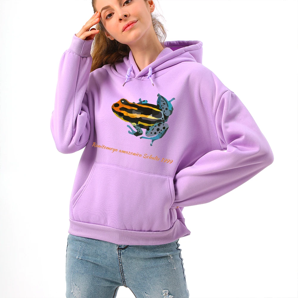 Women Sweetshirts Winter Long Sleeve Coats Woman Harajuku Gothic Frog Letters Sweatshirts Plus Size Oversized Streetwear Hoodies