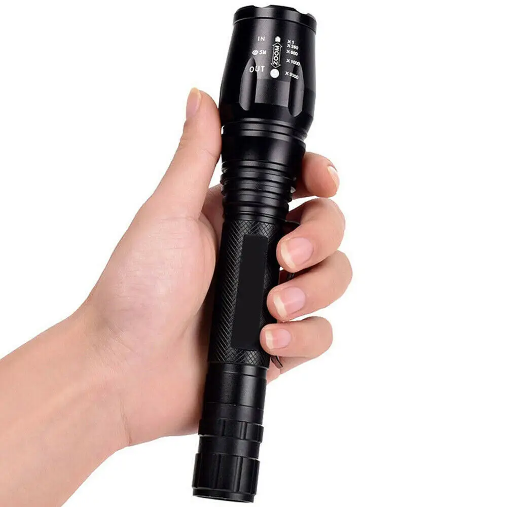 Светодиодный фонарик T6 яркий фонарь кемпинг светильник 5 режимов