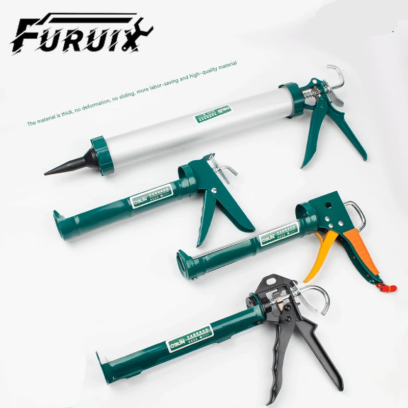 

Glass Glue Sealant Gun Cartridge Air Gun Pneumatic Caulking Gun Cartridge