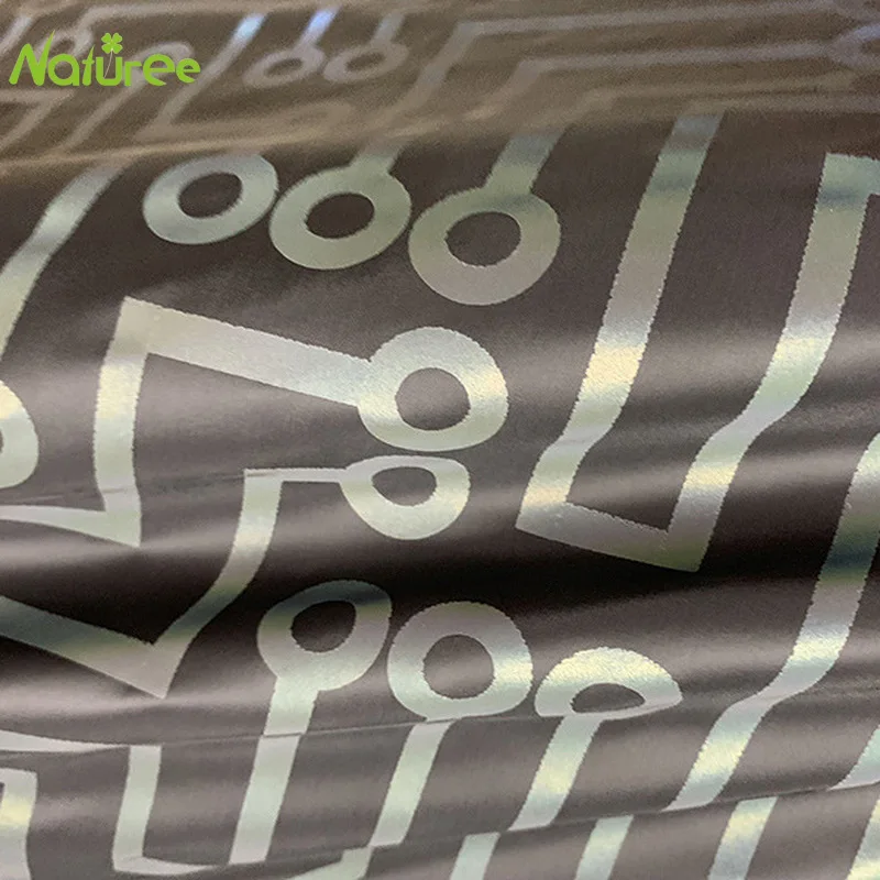 140 см светоотражающие ткани для шитья по двору DIY рождественская ткань украшение