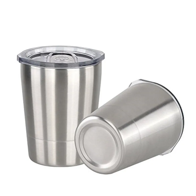 Портативная кофейная кружка 260 мл из нержавеющей стали бокал для вина с вакуумной