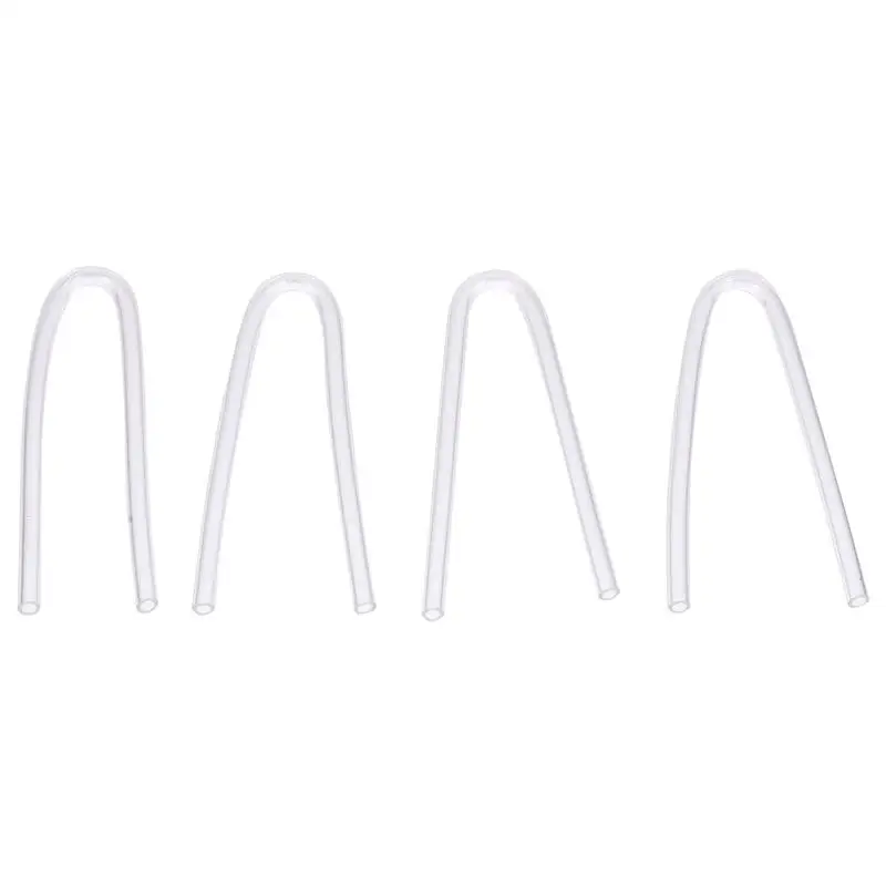 

4pcs Preformed BTE Earmold Hearing Aid Tubes Hearing Machine Mold Tubes