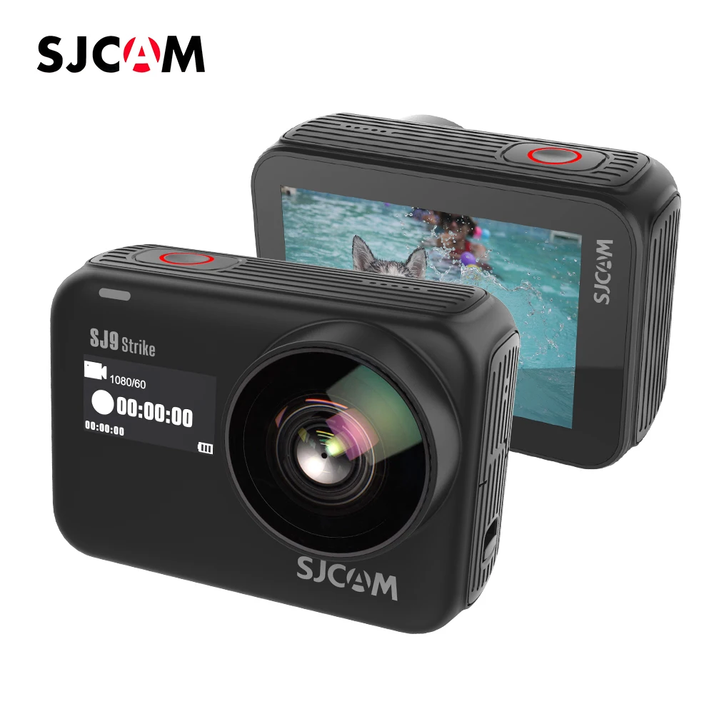 Спортивная Экшн камера SJCAM SJ9 Strike 4K 60 кадров в секунду Wi Fi сенсорный экран 2 33 дюйма