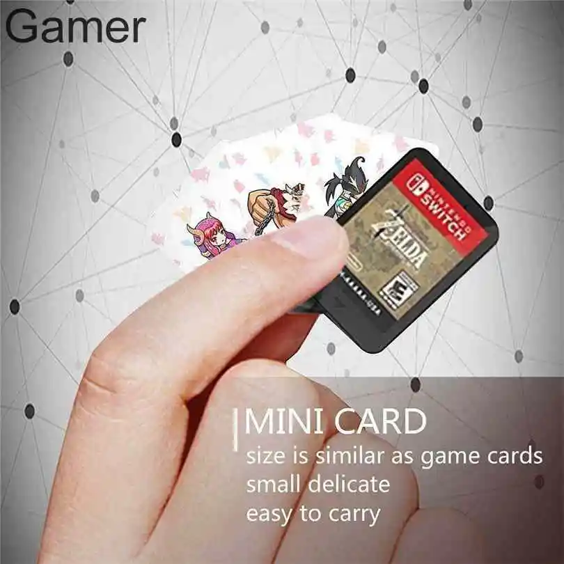 Полный набор 24 шт. мини карты памяти флуоресцентные NFC игровые для Amiibo NS Switch WiiU 3DS