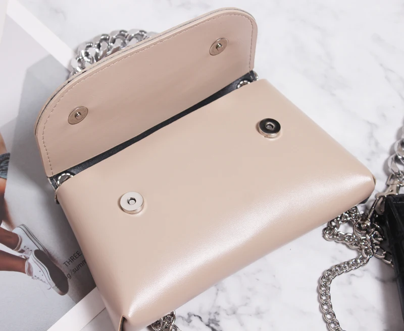 Alligator Leather Belt Bag for Women 2019 Luxury Chains Ladies Shoulder Waist Bags Phone Pocket Purse Hip Fanny Packs |
