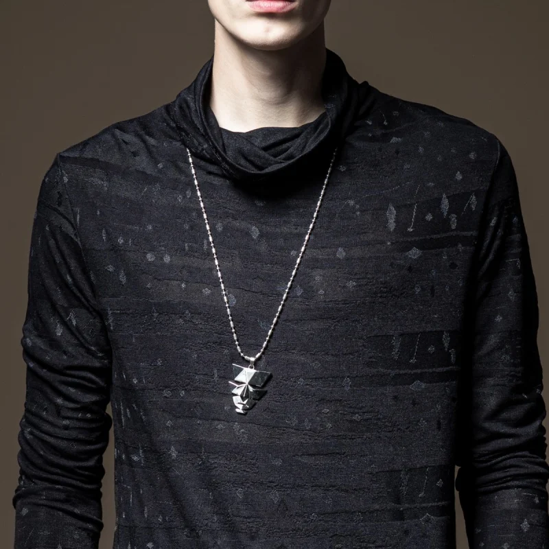 

Free shipping New fashion casual men's male 2020 autumn high-neck elastic bottoming shirt casual long-sleeved T-shirt B203411167