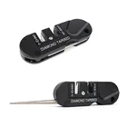 Портативная Керамическая точилка для ножей EDC, Складная Многофункциональная точилка для ножей из вольфрамовой стали для кемпинга, походов, Новинка